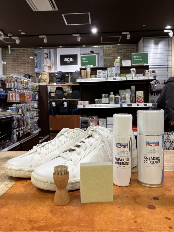 【銀座店】スニーカーのお手入れ一押しアイテム