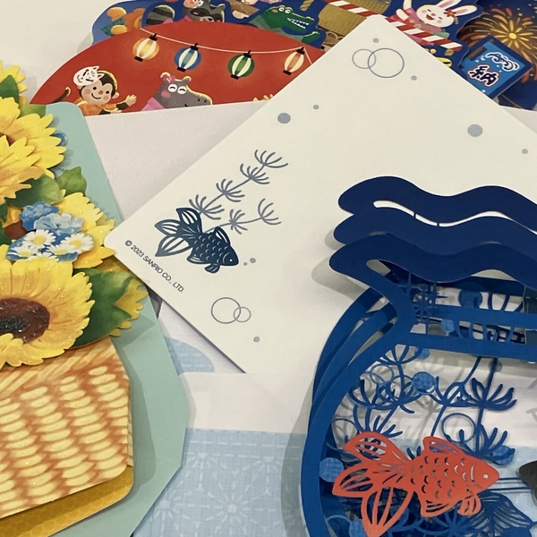 【銀座店】もらって嬉しい夏カード！