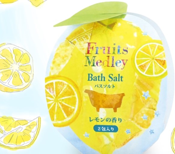 【博多店】疲れた体に！爽やかな入浴料『バスソルト　レモンの香り』