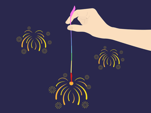 【博多店】いよいよシーズン到来！花火始めました