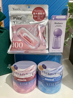 【鹿児島店】担当者いち押しのスキンケアアイテムのご紹介♪