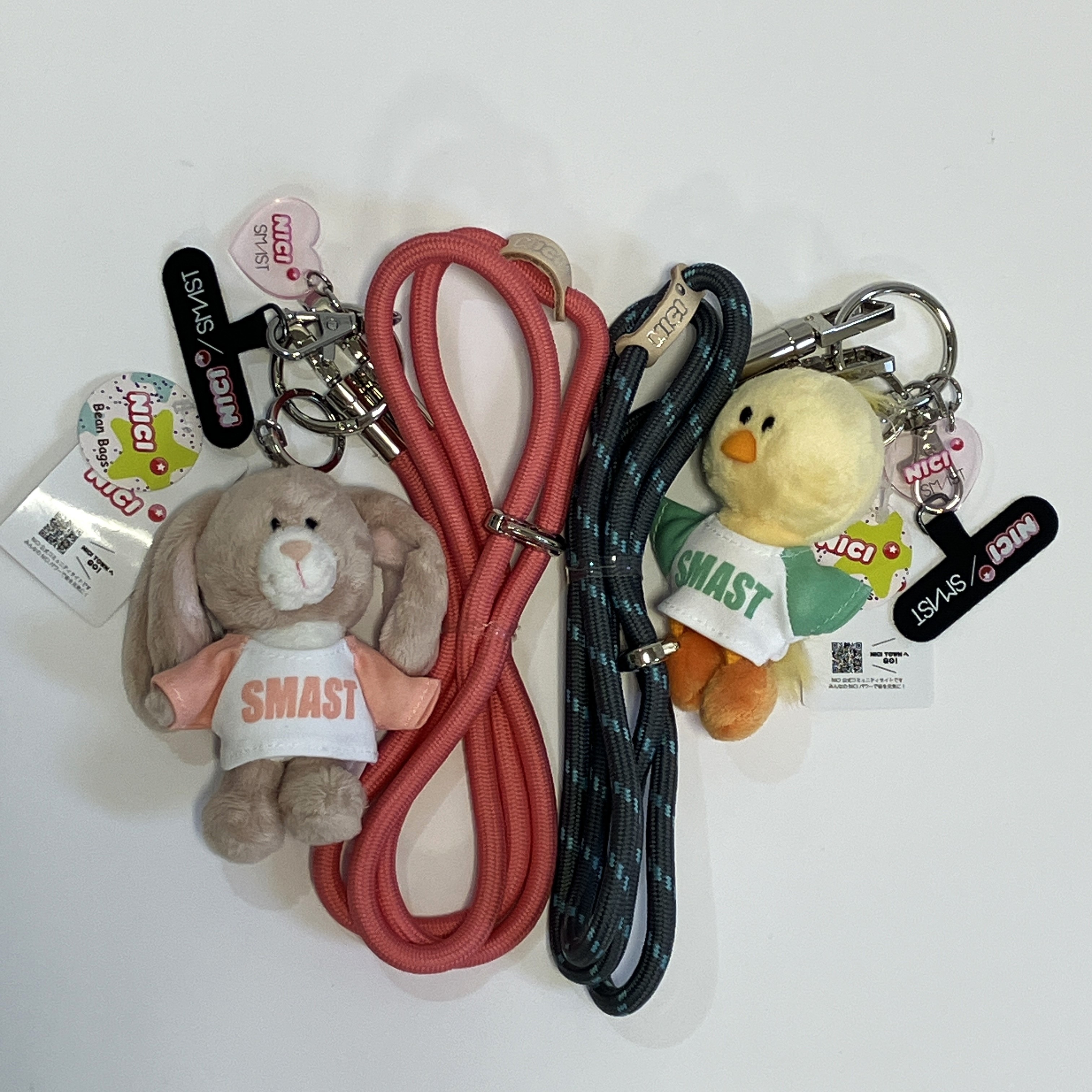 １点もの!nekineki シロガオサキ スマホショルダー 熊本店】NICI(ニキ)×スマートフォンストラップ - 店舗のイチオシ