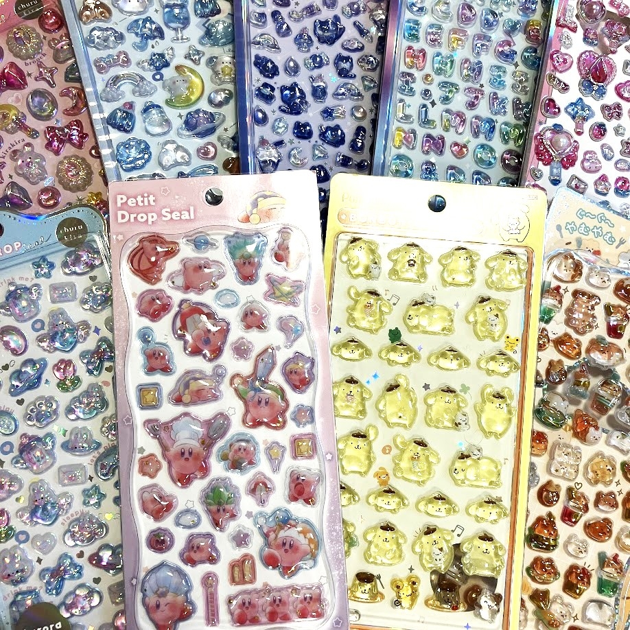 熊本店】ぷっくりかわいいボンボンドロップシール - 店舗のイチオシ