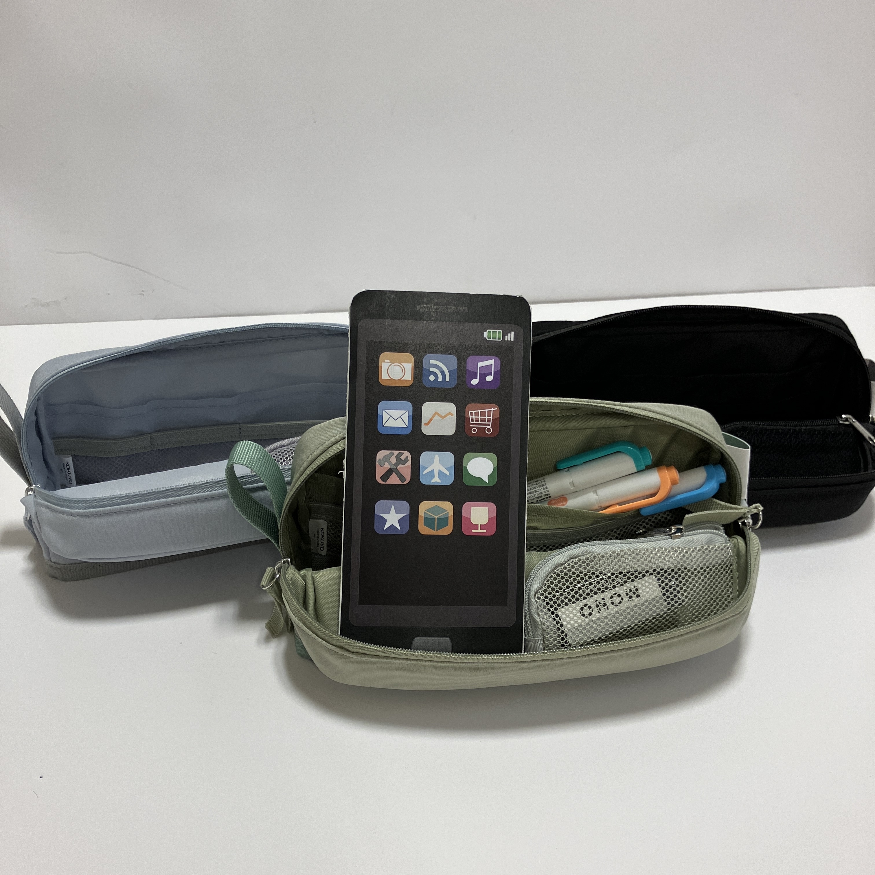 【熊本店】最新の筆箱は大きく開いてスッキリ整頓！