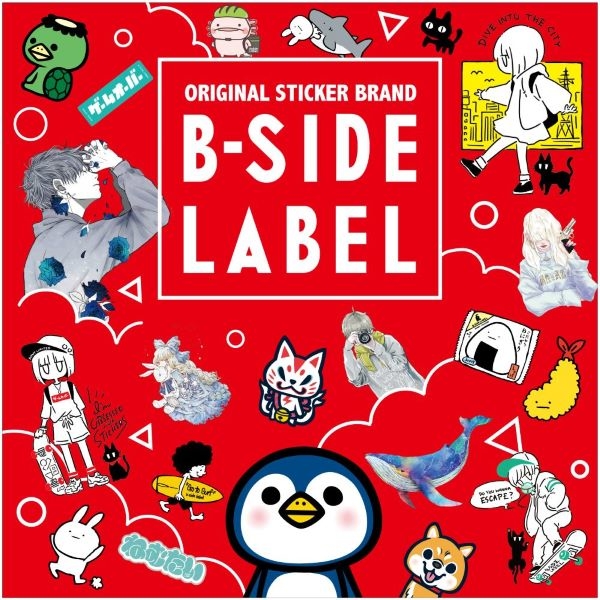 【京都店】大人気！ユニークなステッカー B-SIDE LABEL
