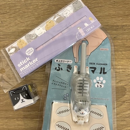 【町田店】揃えてかわいいネコ文具♡