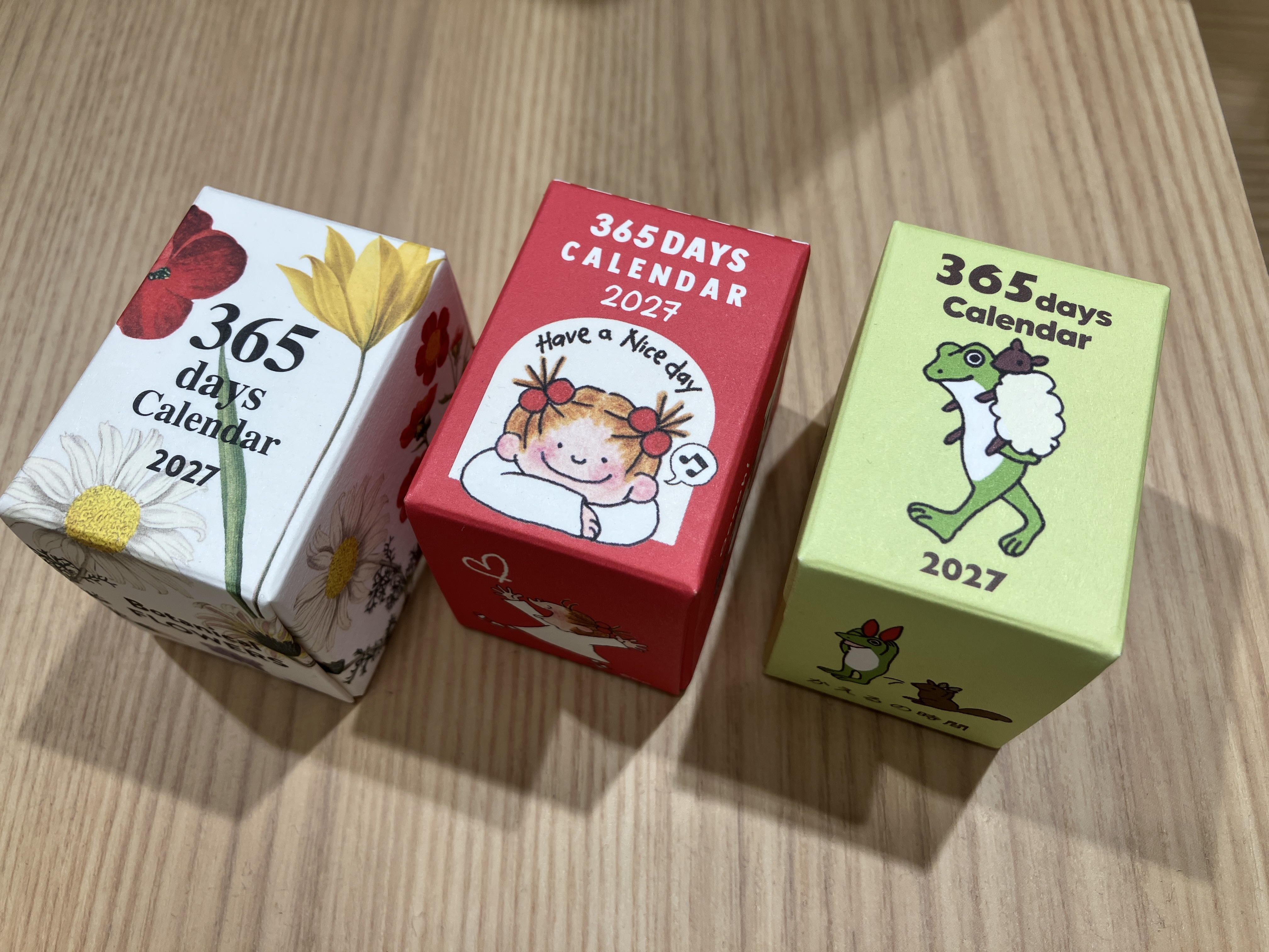【松山店】毎日が楽しくなる！ミニミニ日めくりカレンダー