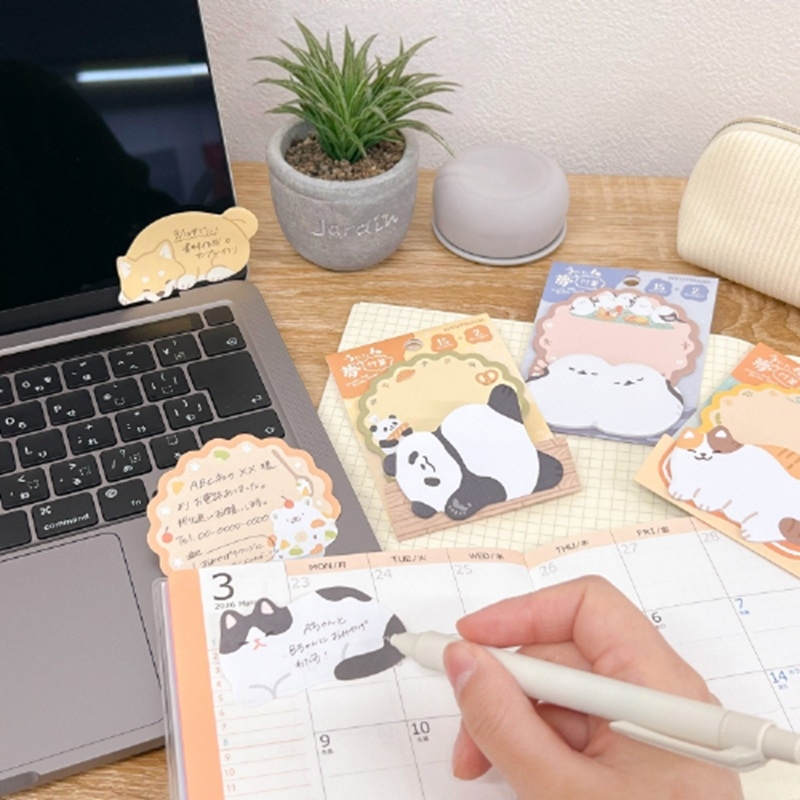  【ミナモア広島店】つかってかわいい動物ふせん