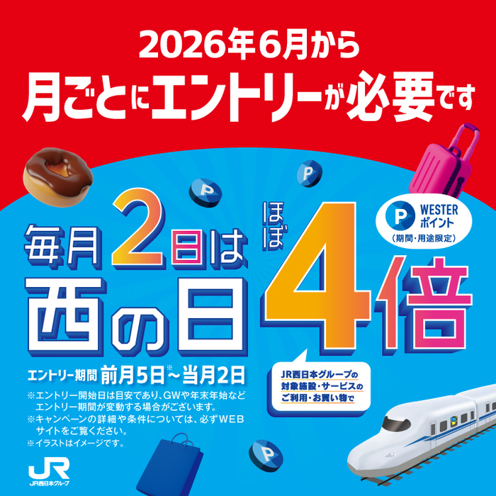 ミナモア広島店】毎月2日は西の日 WESTERポイントほぼ4倍! - 店舗の
