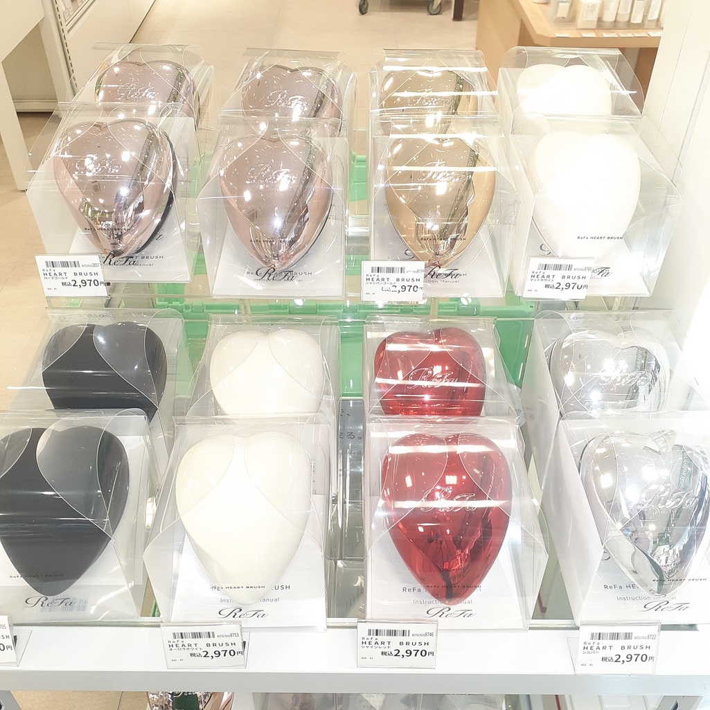 【宮崎店】ReFaハートブラシのご紹介です。