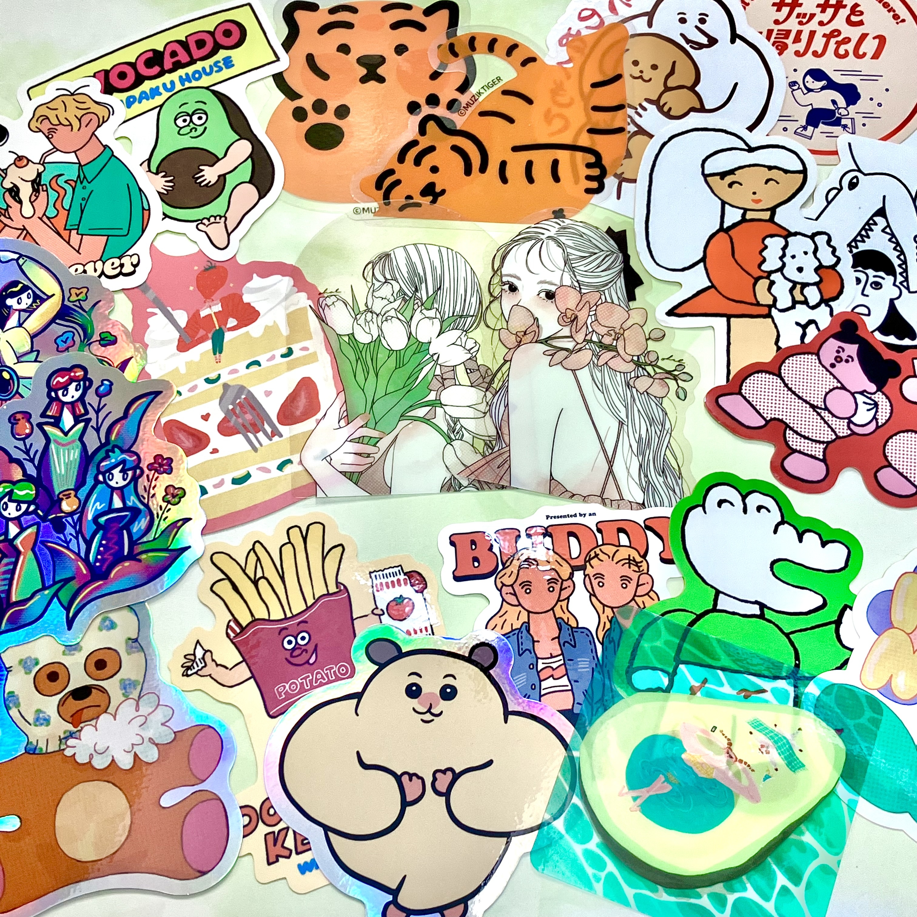 【大分店】個性豊かなステッカーたち　