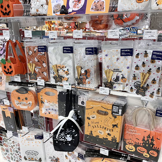 【札幌店】大人かわいいハロウィーンラッピング