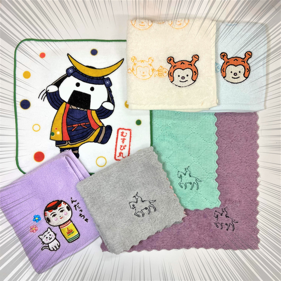 【仙台店】おみやげに！宮城のキャラクタータオル
