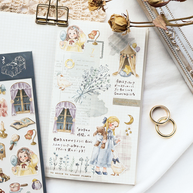 【仙台店】シールで手帳を楽しもう