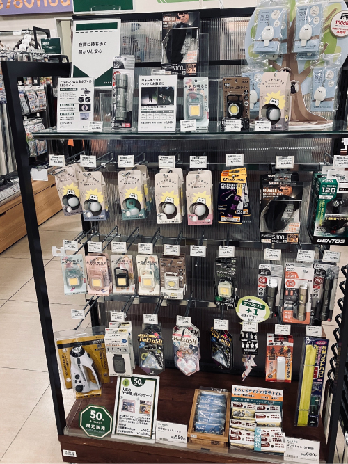 【仙台店】夜の安心・安全に！ お出かけも心強い！小型ライト