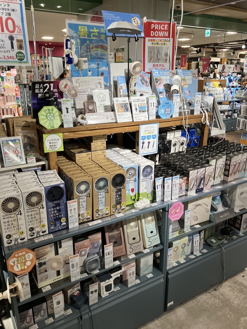【渋谷スクランブルスクエア店】扇風機、入荷しました！
