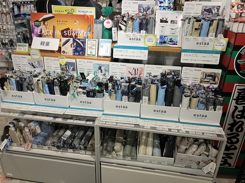 【渋谷スクランブルスクエア店】今年も来ました ! 日傘のシーズン