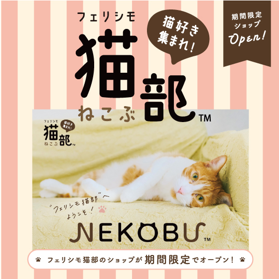 【新宿店5F】2026 春のフェリシモ猫部